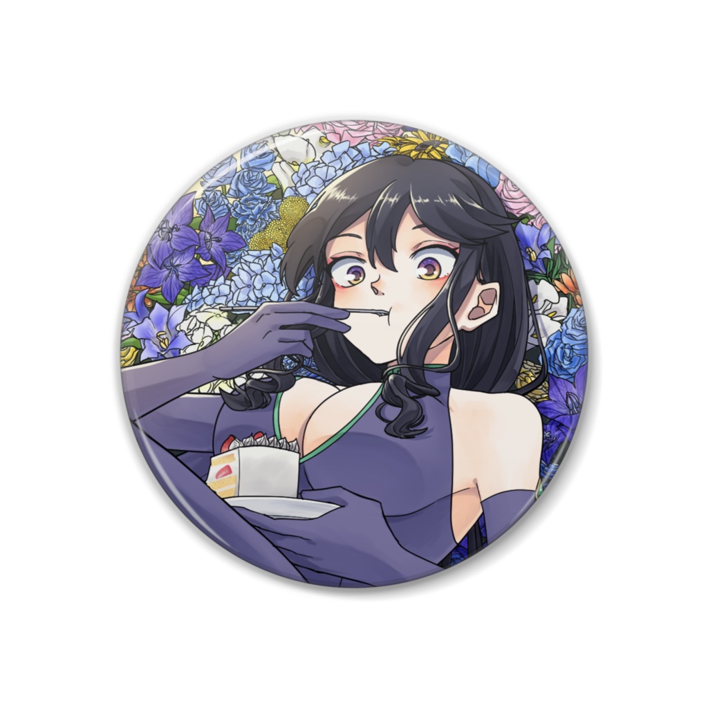 天羽八重 1st Anniversary 缶バッジ(誕生日)