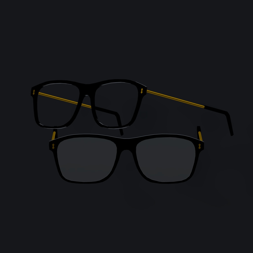 【FREE】ちょっとおしゃれな眼鏡【VRChat】