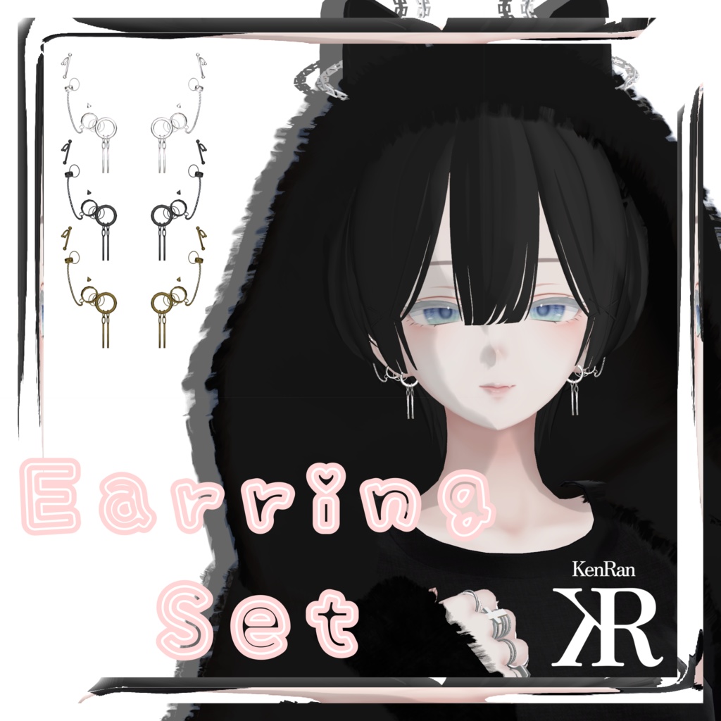 【FREE】EarringSet 【shinra用】