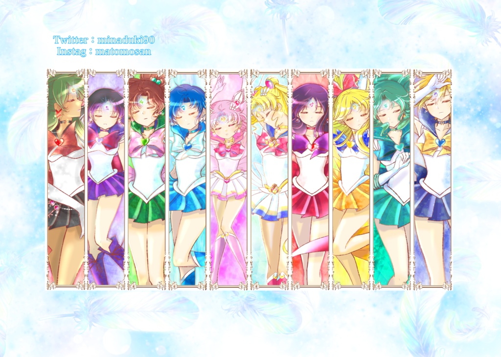 【web再録イラスト本】Secret Meidens