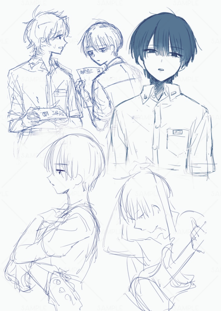 【創作】らくがき本・画集【COMITIA145】