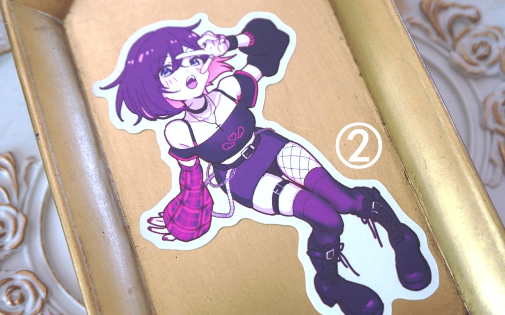 【COMITIA145】ダイカットステッカー