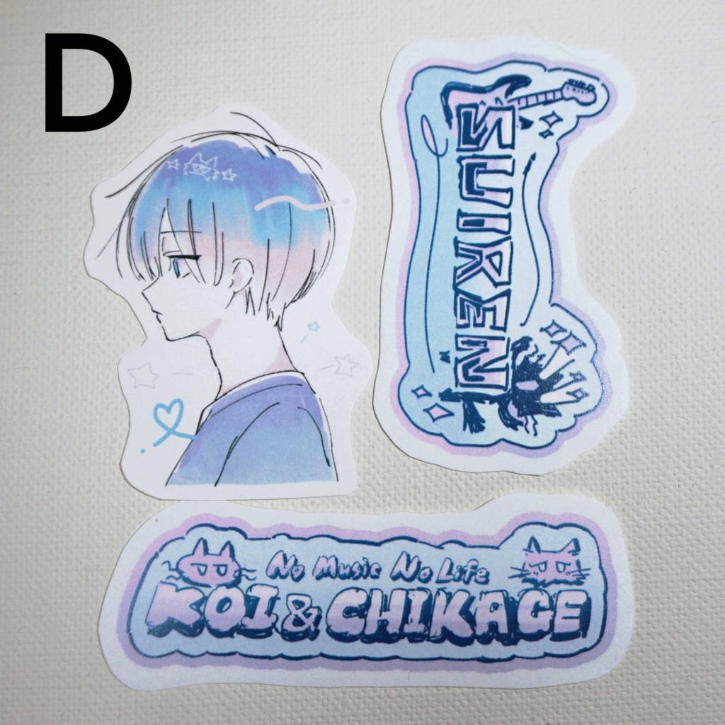 シールセットA~D/各3枚