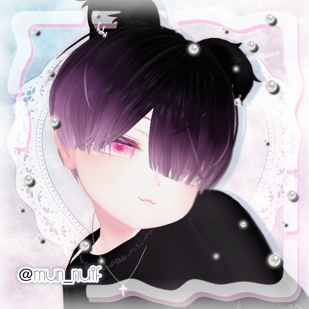 【全12avatar対応】恋灯 EyeTexture_。