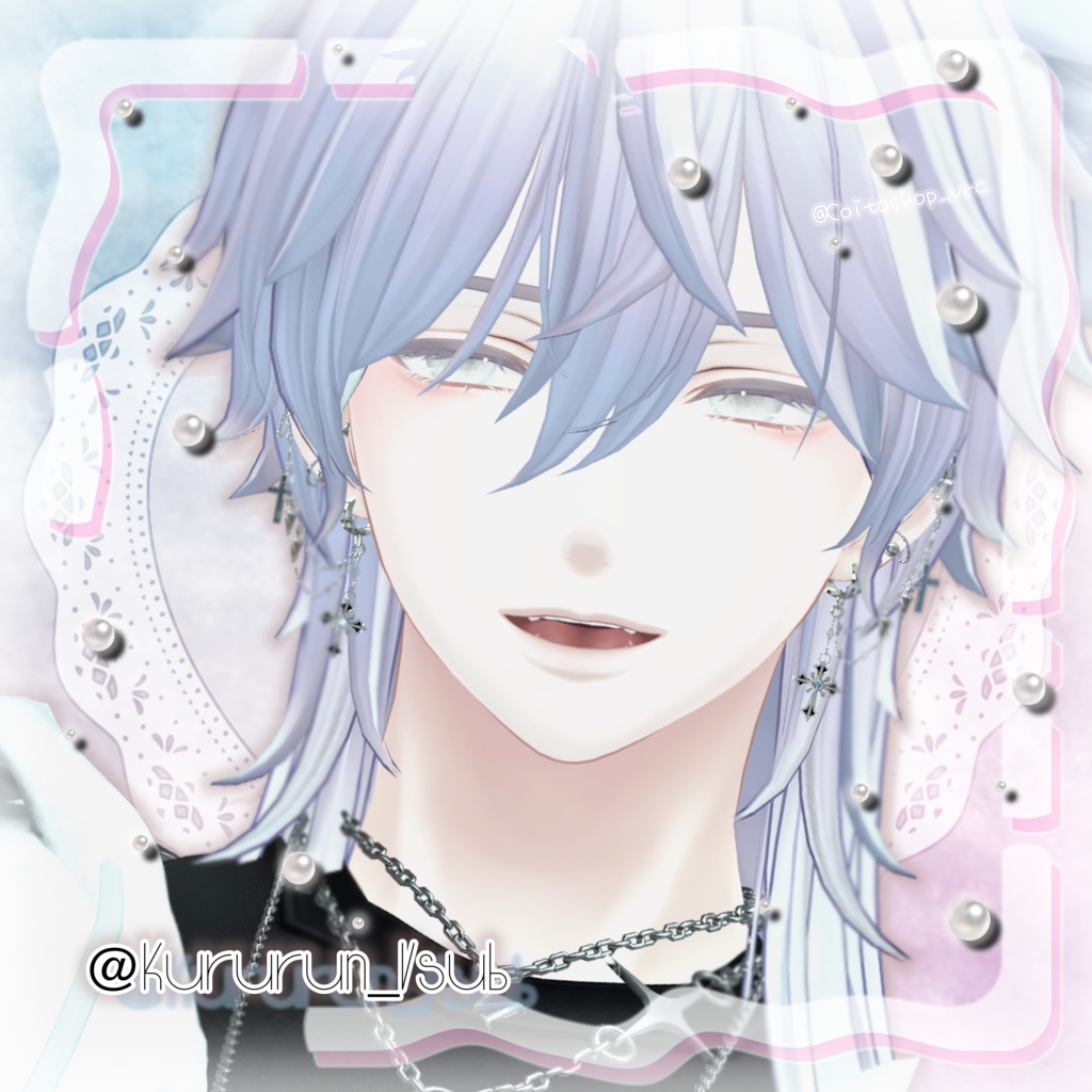 【全12avatar対応】恋灯 EyeTexture_。