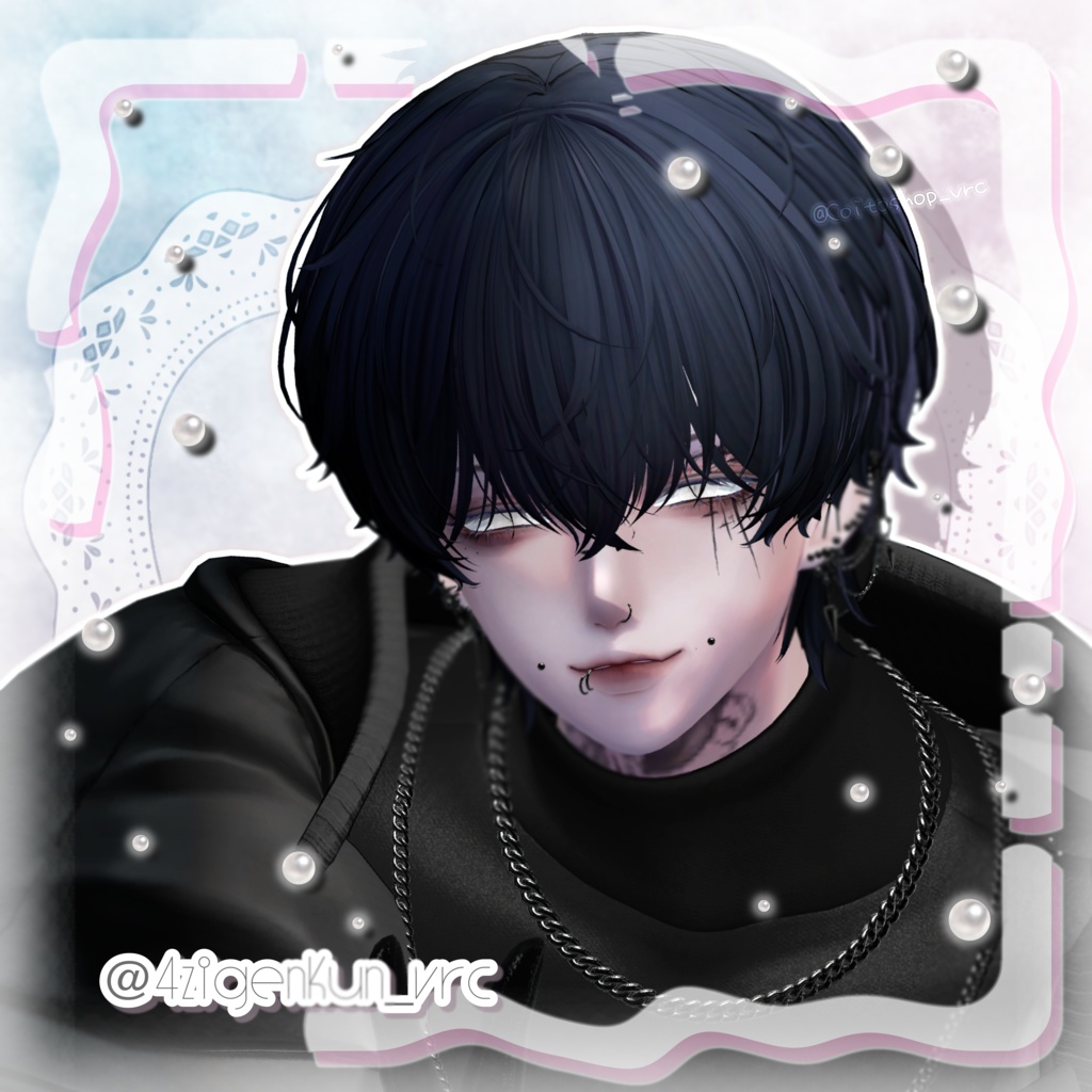 【全12avatar対応】恋灯 EyeTexture_。