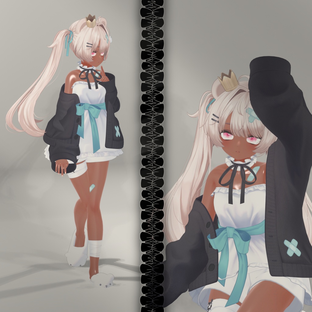 【ミルフィ】褐色肌Body skin