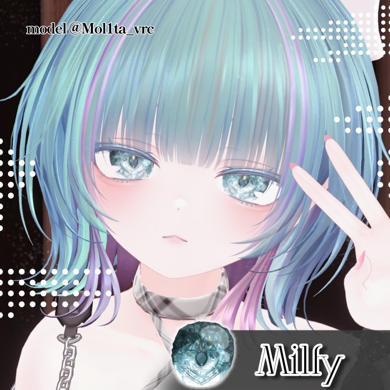 【VRC】DOLL zirukon💎【EYE Texture】