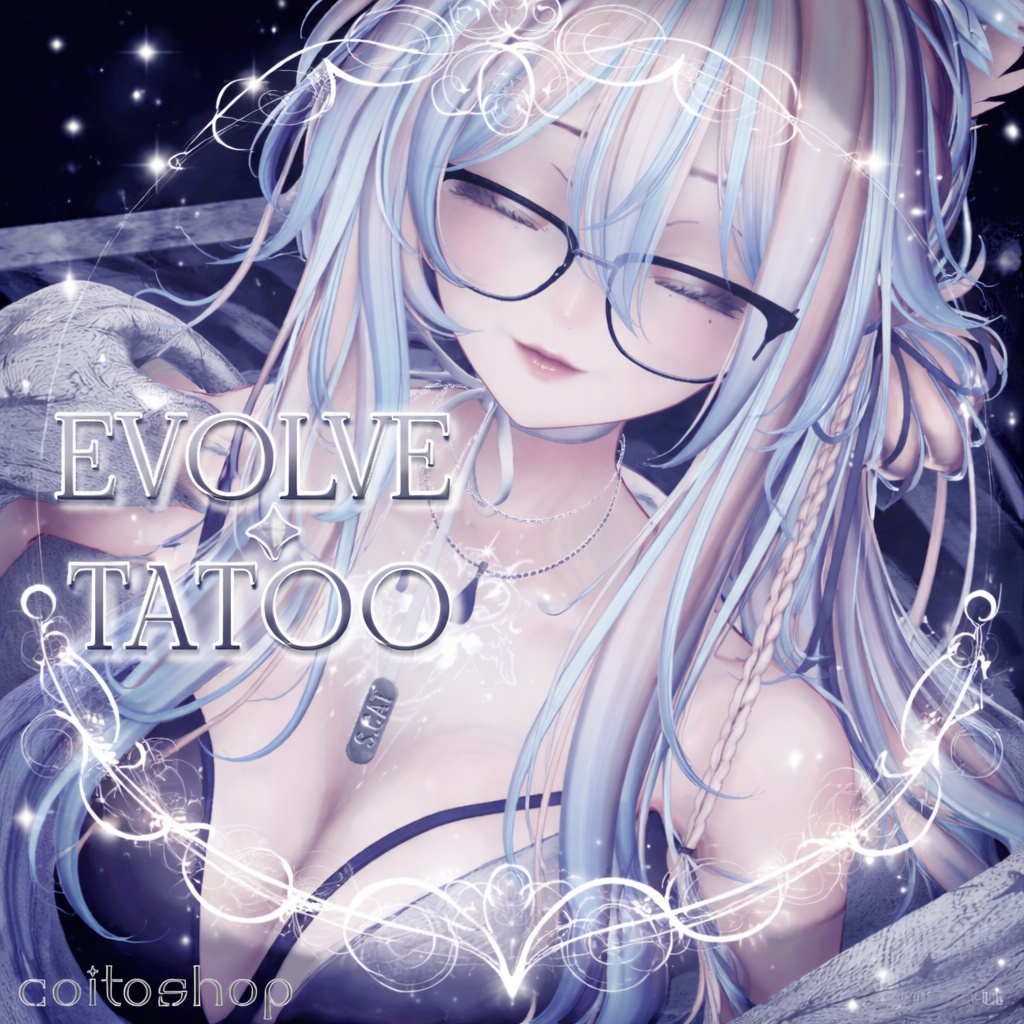 ⟡.·Evolve ⋮ Tatoo⟡.·【VRC想定】