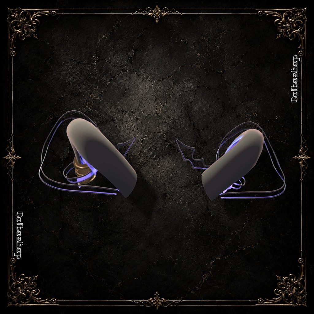 ⟡.· 月詠_Ribbon.Horn_ ⟡.·【VRC想定】