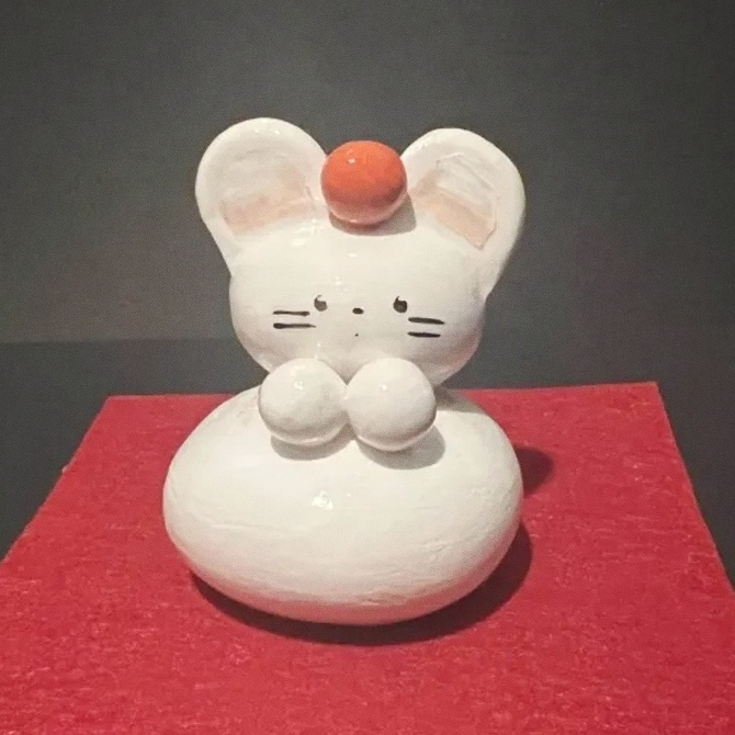 🎍鏡もち野ねずみさん🎍⑫