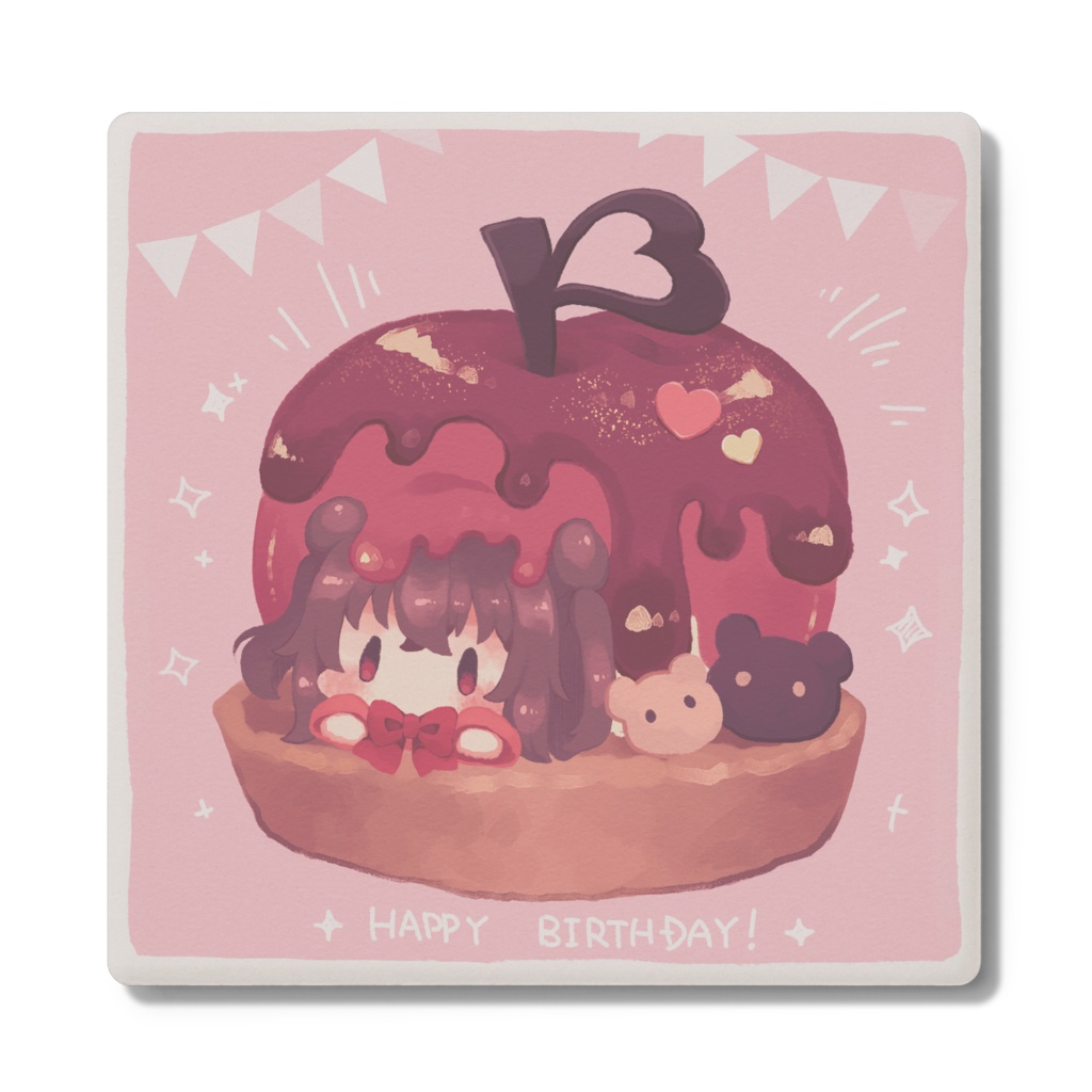 【ケーキりんご】こーすたー