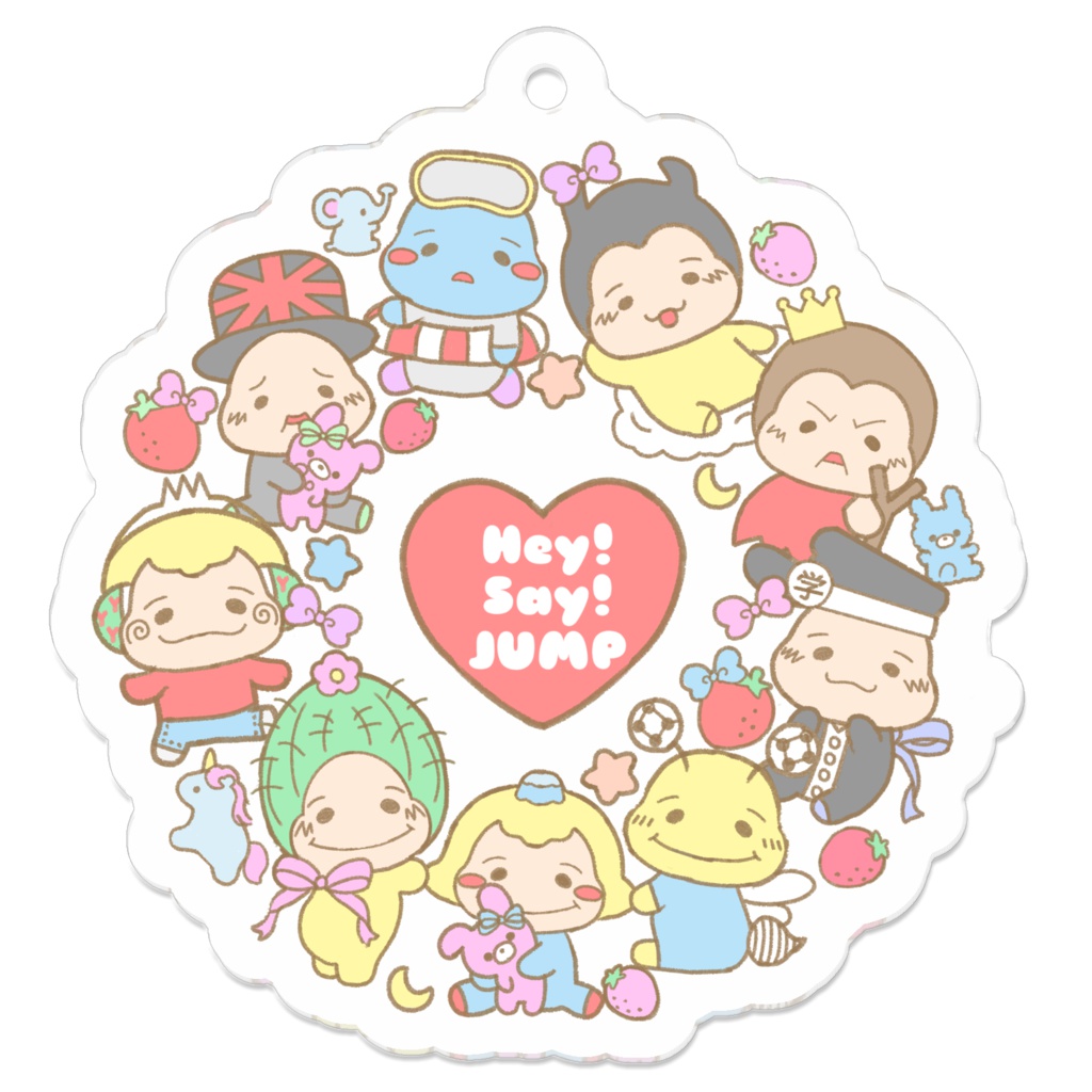 アクリルキーホルダー(集合)