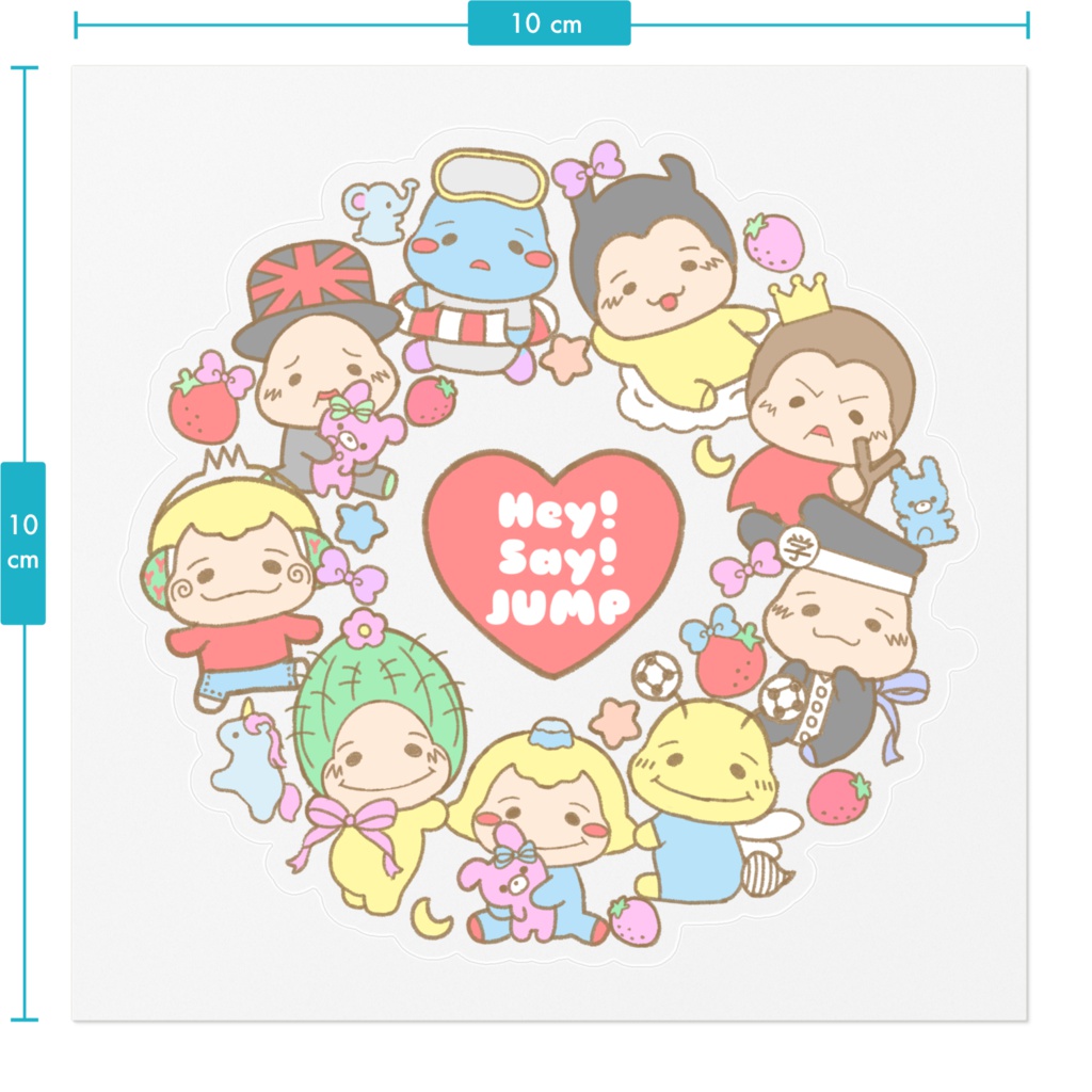 特大ステッカー(集合)