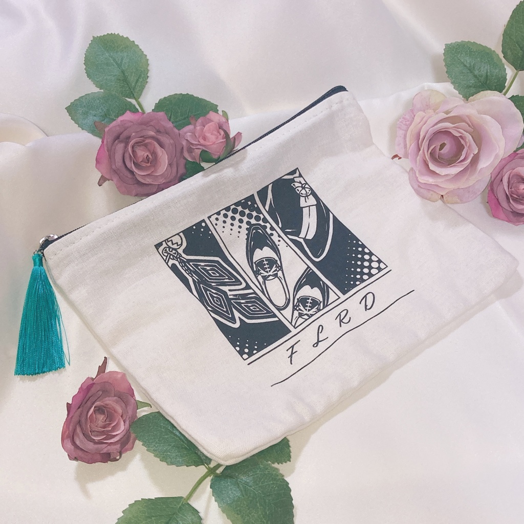 【フロリド】おおきいフロくんとちいちゃいリドくんのポーチ