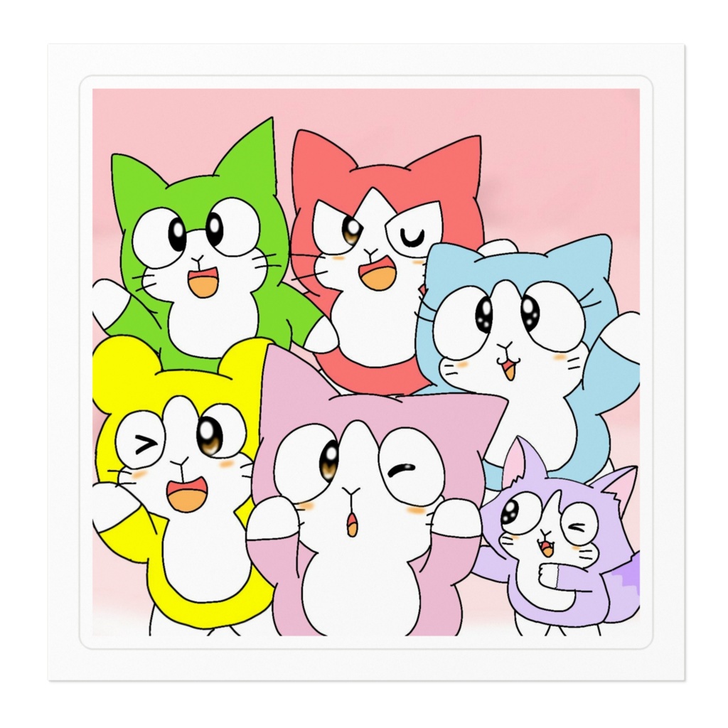 マジネコズ全員集合2025 ステッカー