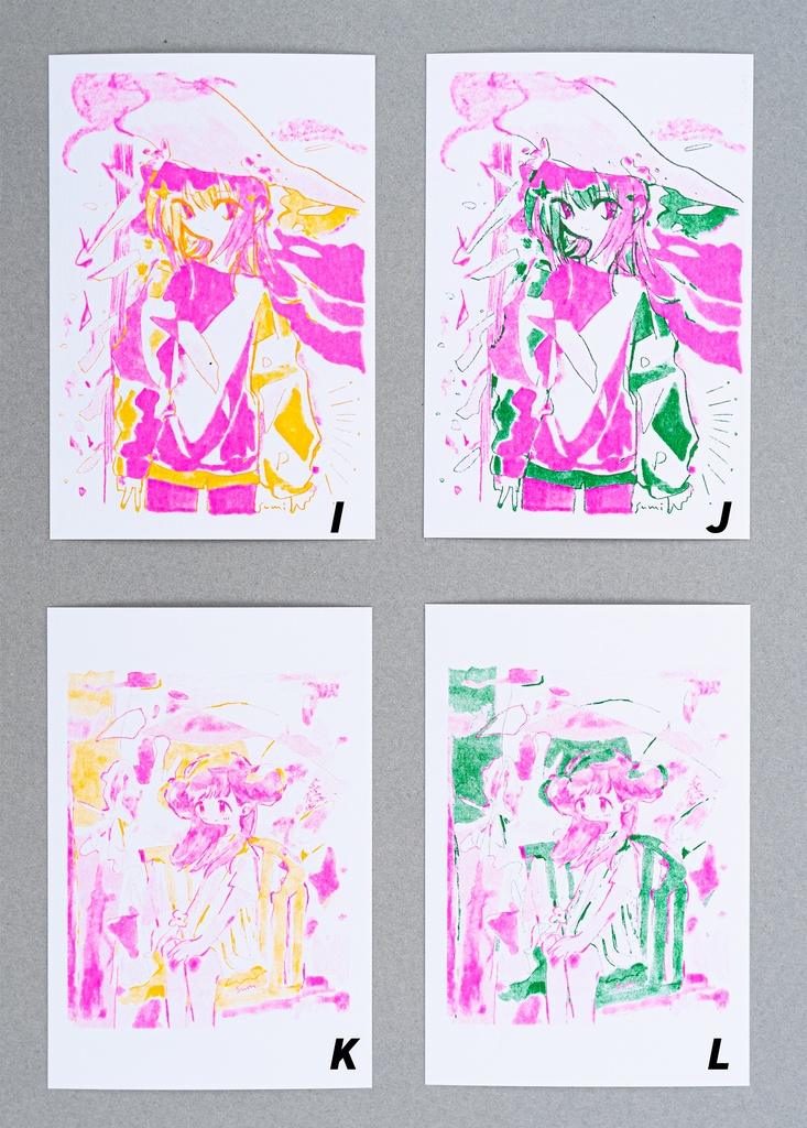 Risograph Postcard リソグラフポストカード