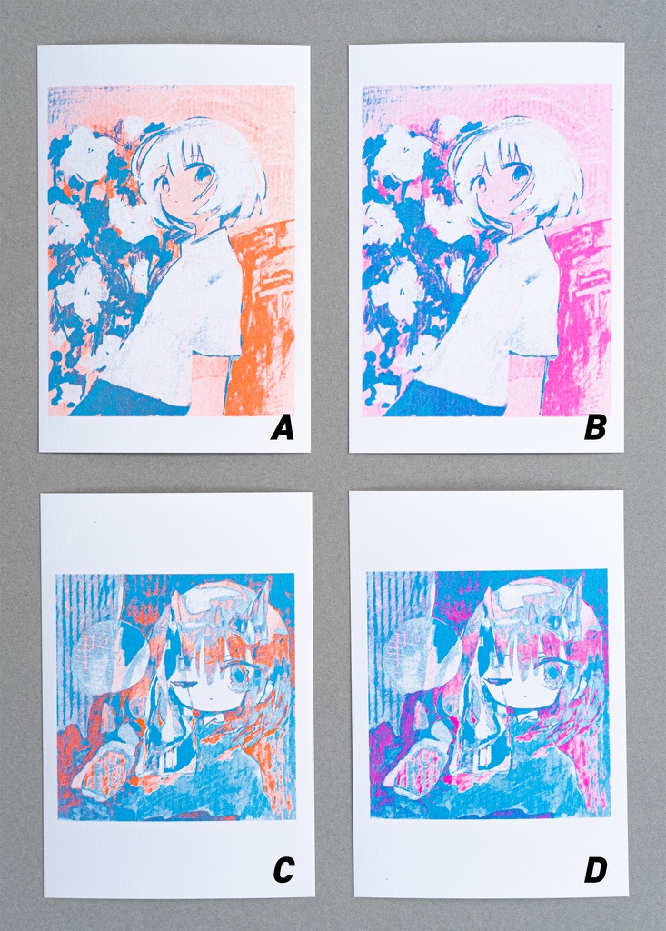 Risograph Postcard リソグラフポストカード