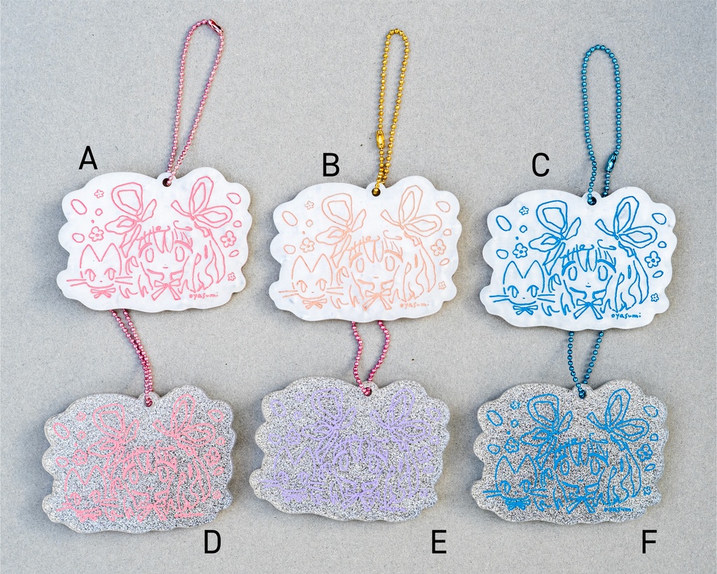 Acrylic Keychain アクリルキーホルダー