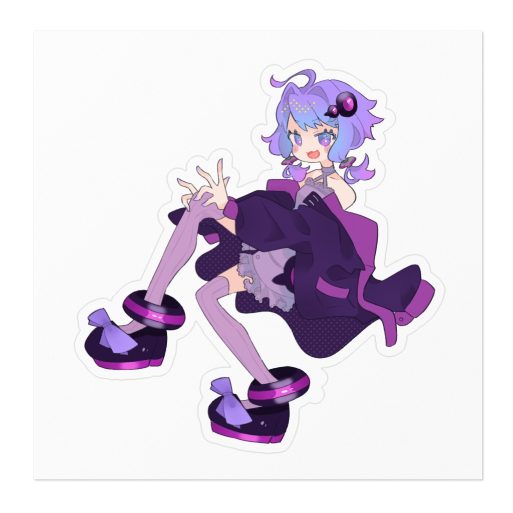 ゆかりさんステッカー