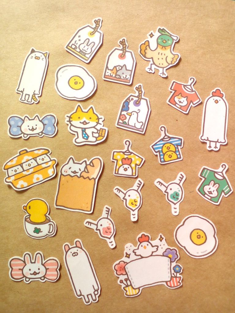 なんの脈絡もないシール