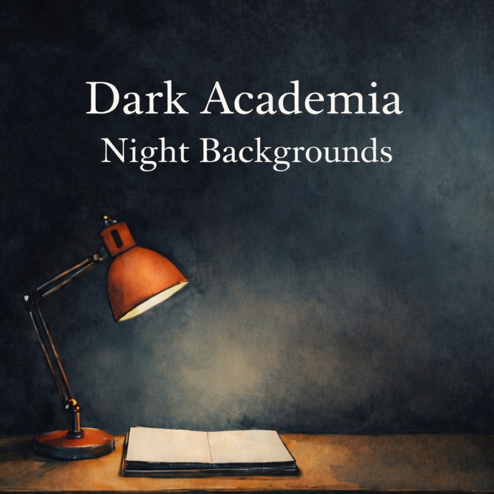 【PC専用】Dark Academia｜DL壁紙5枚セット（長辺3000px）