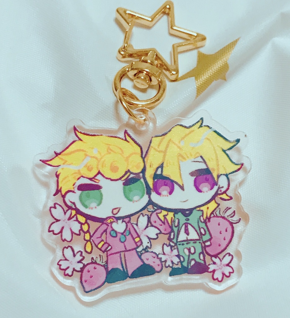 ジョルノ＋フーゴ アクリルキーホルダー