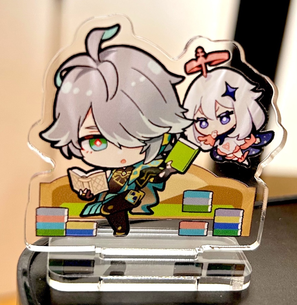 【原神】アクリルスタンド(アルハイゼン&パイモン)