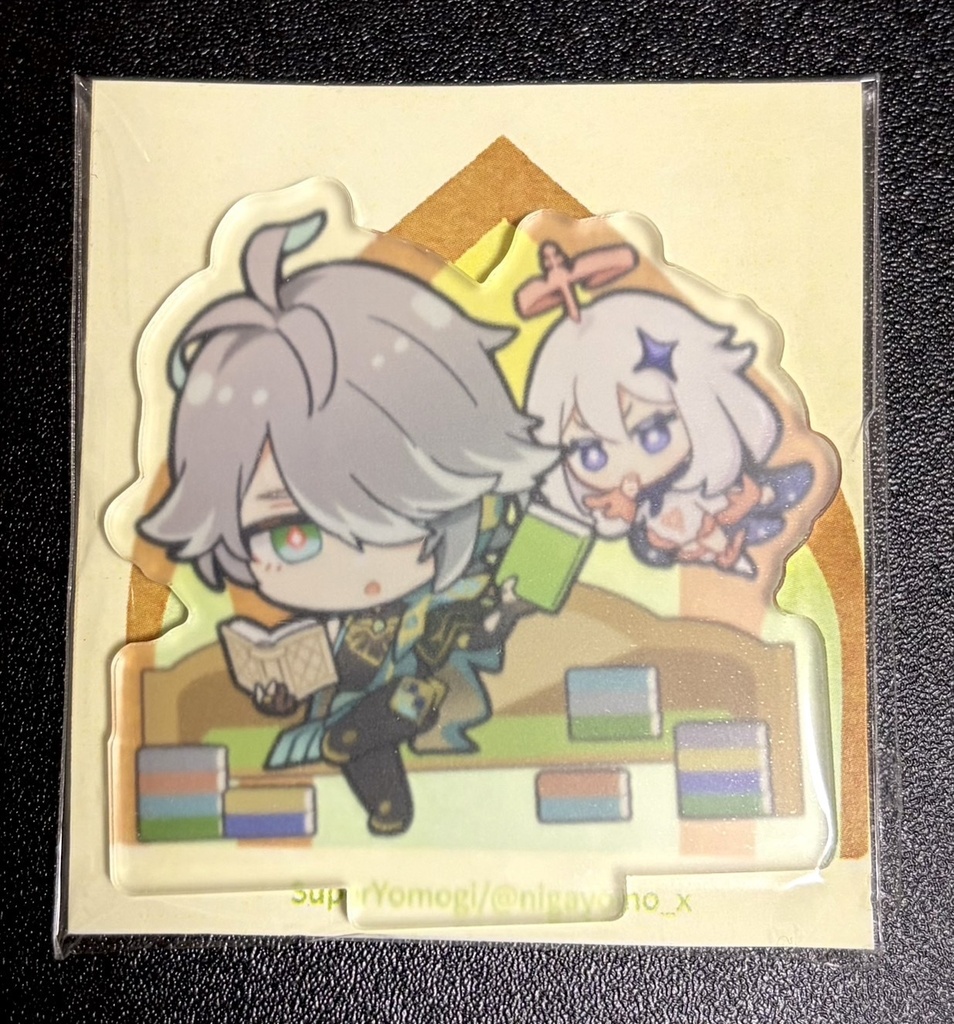 【原神】アクリルスタンド(アルハイゼン&パイモン)