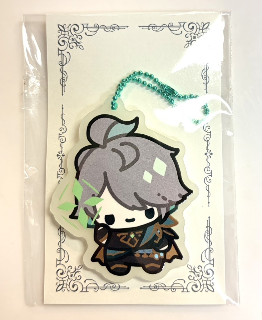 【原神】《委託》ぽよアクリルチャーム（蓄光）（アルハイゼン）