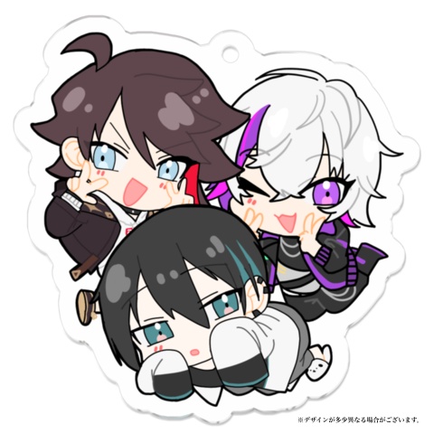 【非公式】メッシャーズアクリルキーホルダー