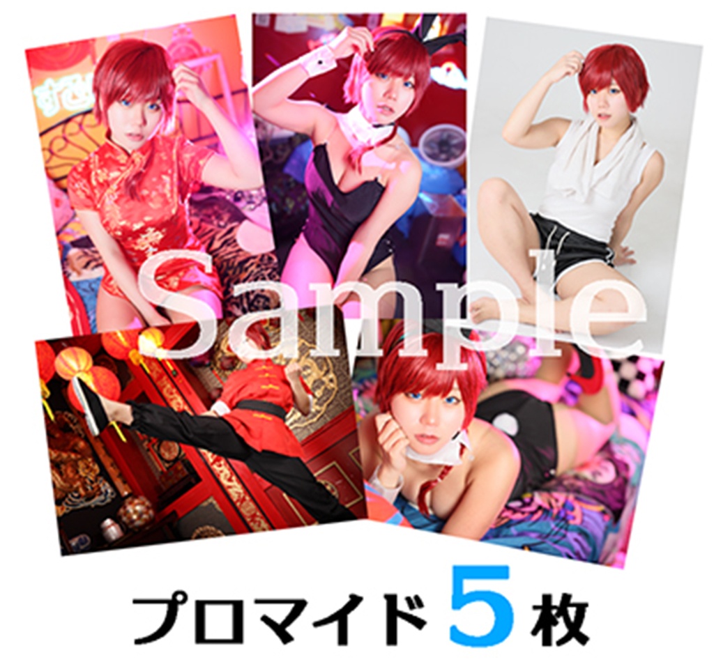 C106 らんま１/２ コスプレブロマイド５枚セット