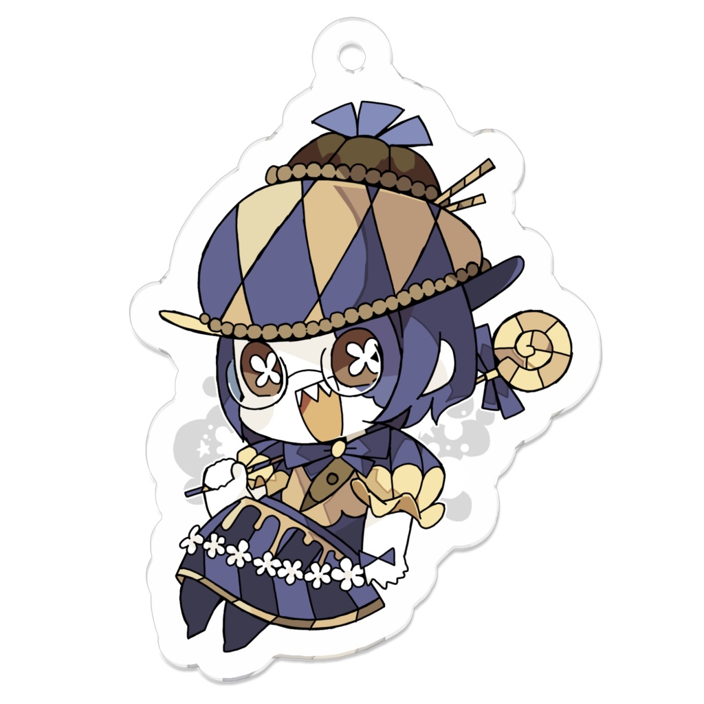凶悪な心眼のアクキー