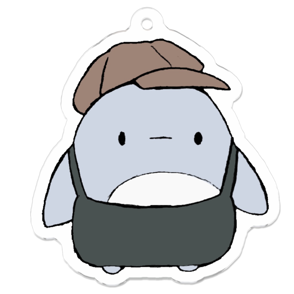 夏に置いて行かれたぺんぎんアクキー