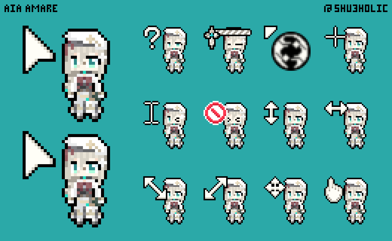 Aia Amare Mouse cursor pack 3.0