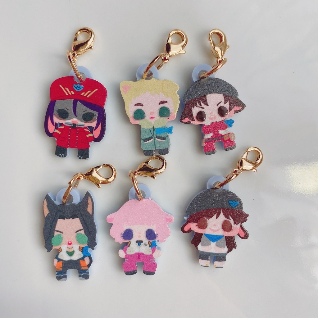 エヴァQシン アクリルチャーム