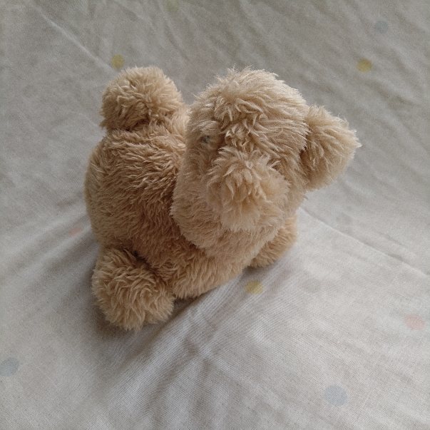 冬のモウフぬいぐるみ1号