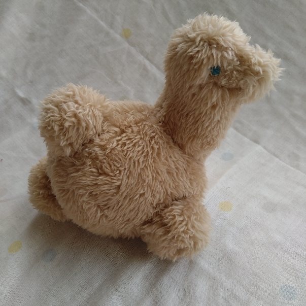 冬のモウフぬいぐるみ1号