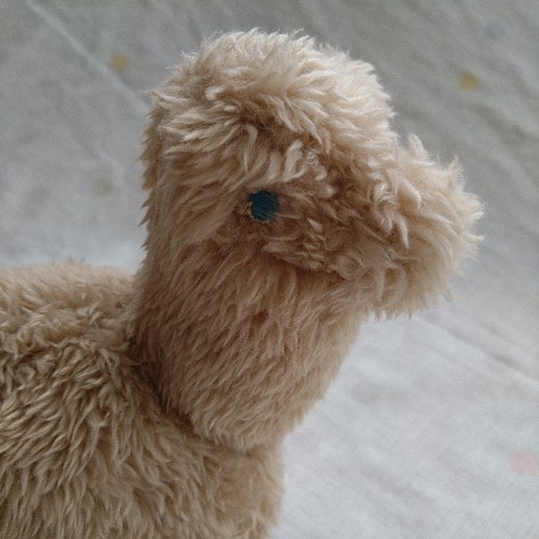 冬のモウフぬいぐるみ1号