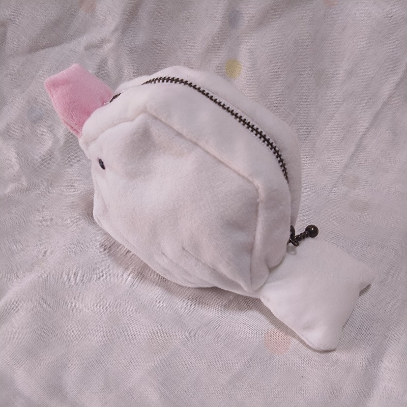 HexBirD白文鳥ぬいぐるみポーチ