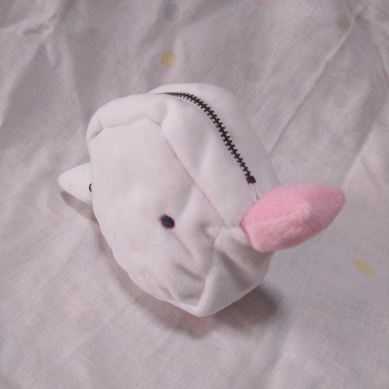 HexBirD白文鳥ぬいぐるみポーチ