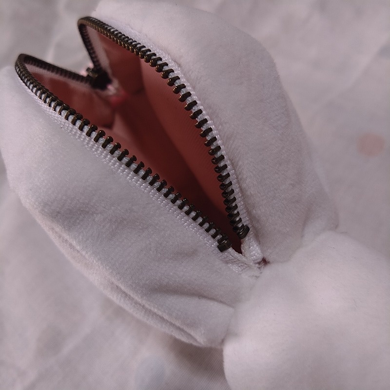 HexBirD白文鳥ぬいぐるみポーチ