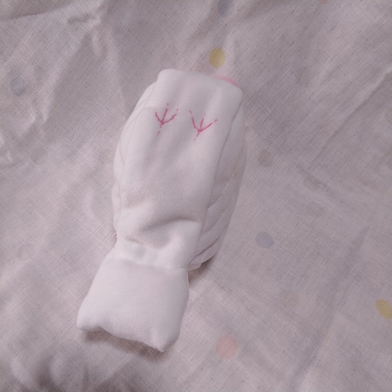 HexBirD白文鳥ぬいぐるみポーチ