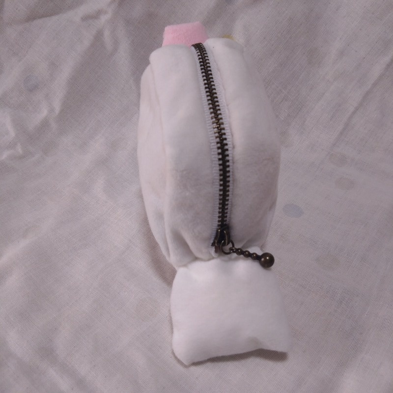 HexBirD白文鳥ぬいぐるみポーチ