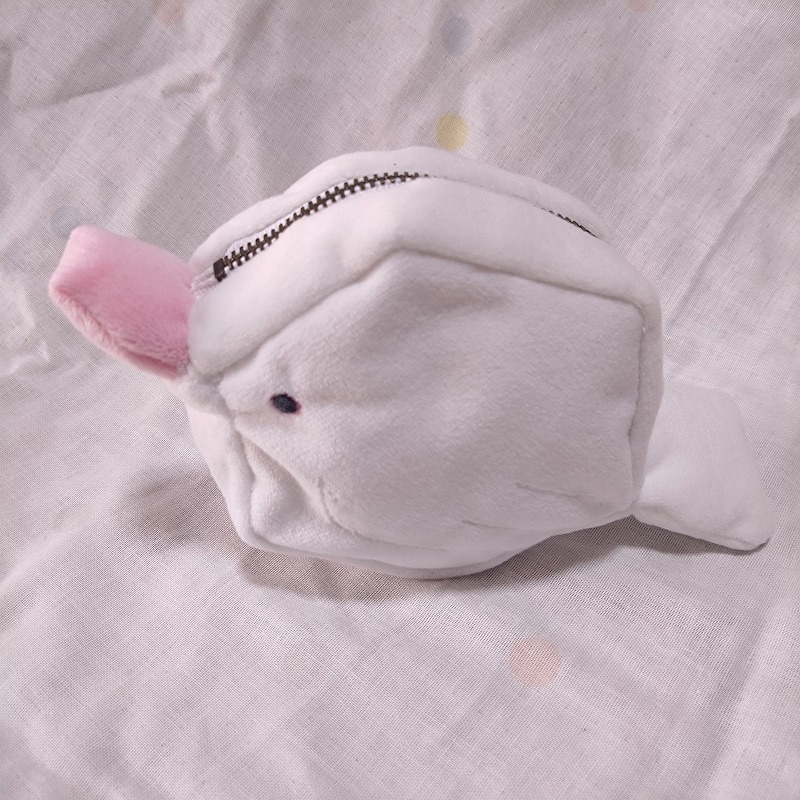 HexBirD白文鳥ぬいぐるみポーチ