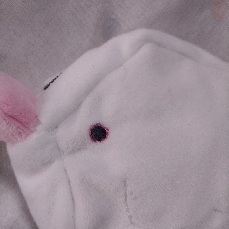 HexBirD白文鳥ぬいぐるみポーチ