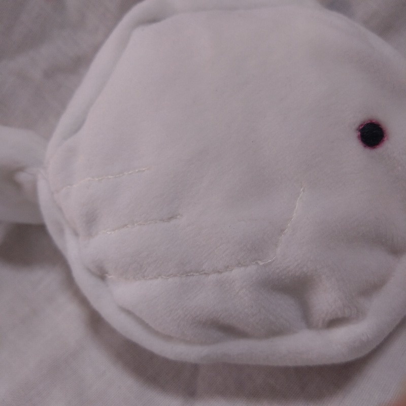 HexBirD白文鳥ぬいぐるみポーチ