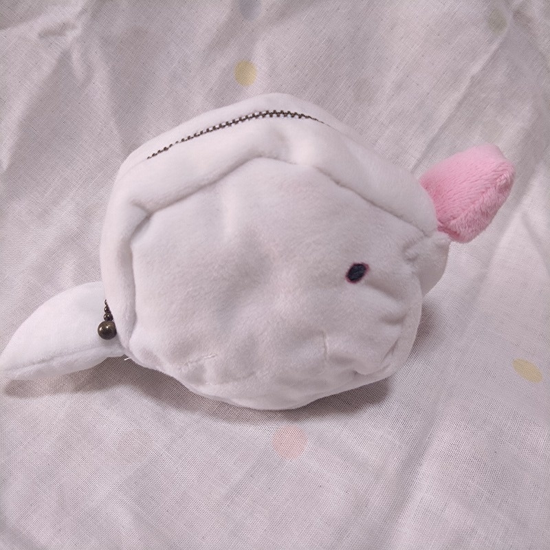 HexBirD白文鳥ぬいぐるみポーチ