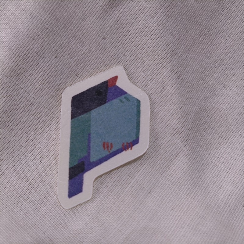 HexBirDフレークシール