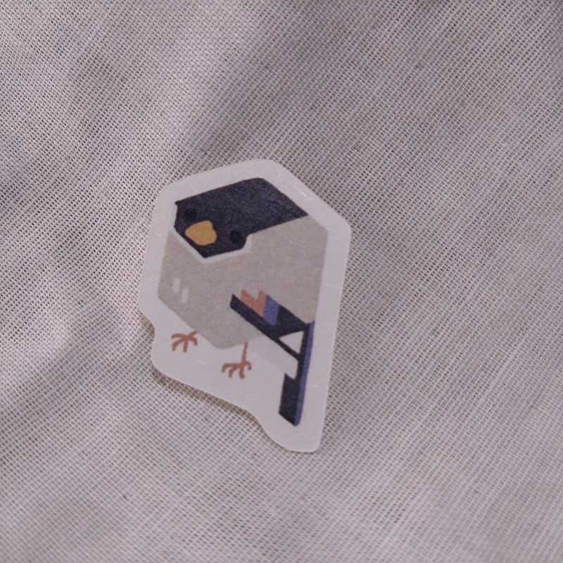 HexBirDフレークシール